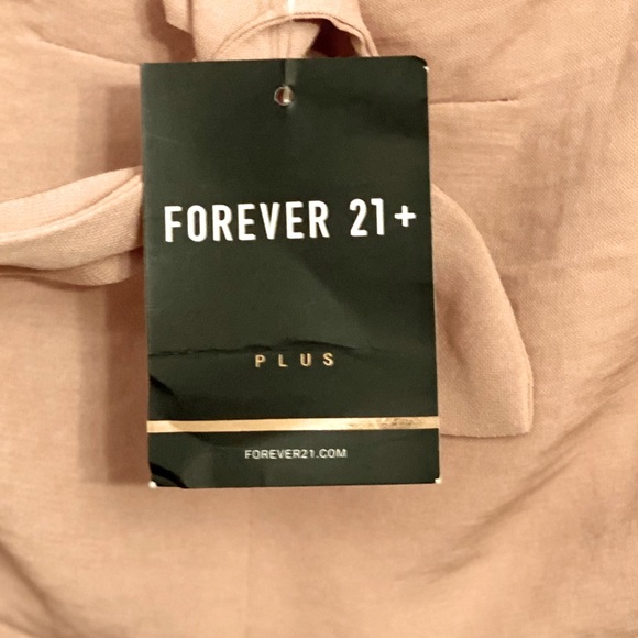 NWT F21 Plus Flowy Pink Tulip Hem Camisole - Picture 9 of 9